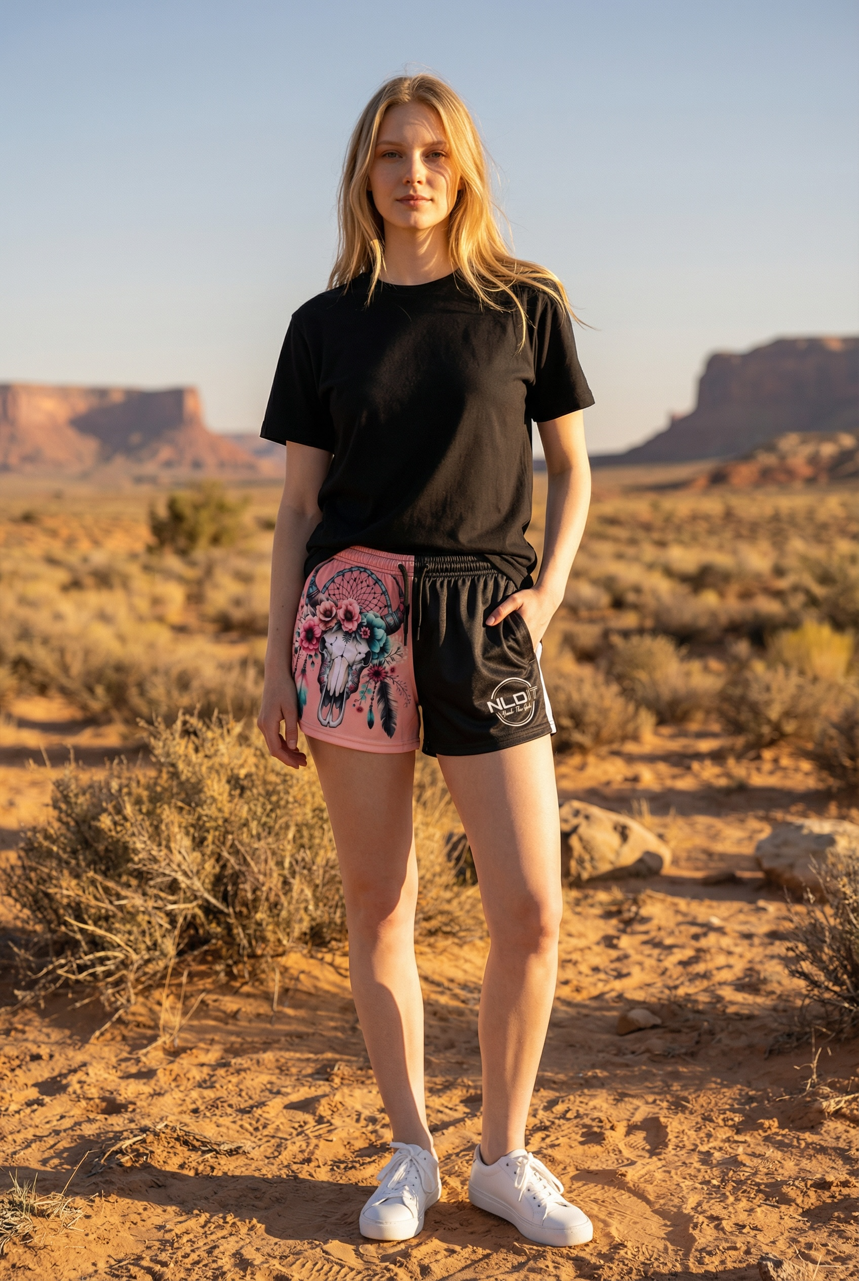 Boho Footy Shorts